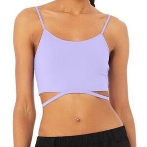 ALO Yoga Halo Bra Tank - Lavender